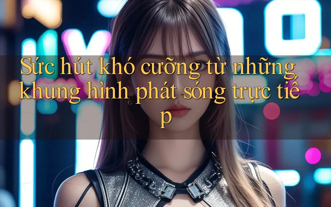 Sức hút khó cưỡng từ những khung hình phát sóng trực tiếp Sức hút khó cưỡng từ những khung hình phát sóng trực tiếp
