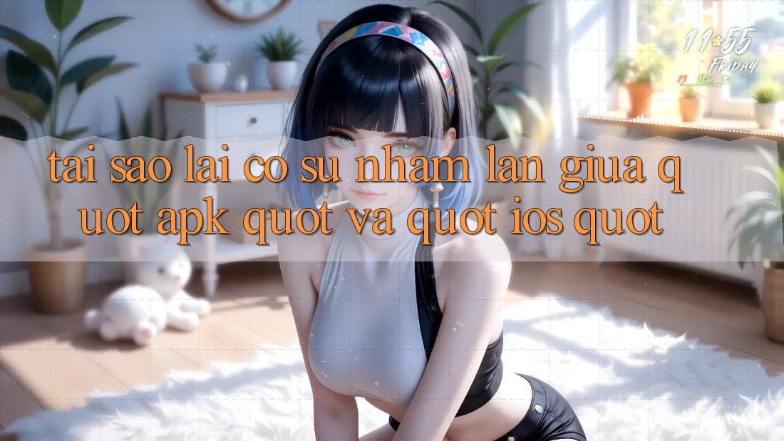 Tại Sao Lại Có Sự Nhầm Lẫn Giữa " APK" và " iOS" ? Tại Sao Lại Có Sự Nhầm Lẫn Giữa " APK" và " iOS" ?