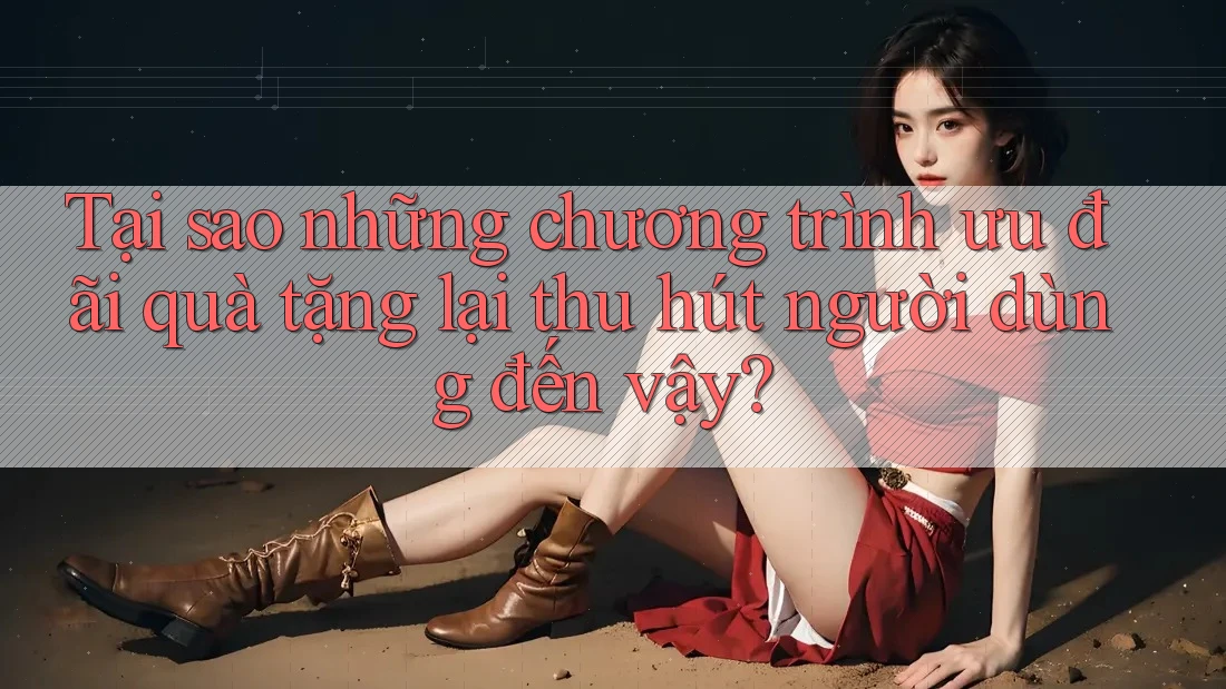 Tại sao những chương trình ưu đãi quà tặng lại thu hút người dùng đến vậy? Tại sao những chương trình ưu đãi quà tặng lại thu hút người dùng đến vậy?