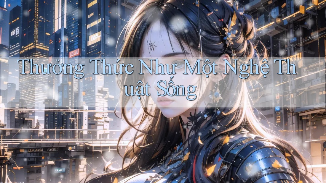 Thưởng Thức Như Một Nghệ Thuật Sống Thưởng Thức Như Một Nghệ Thuật Sống