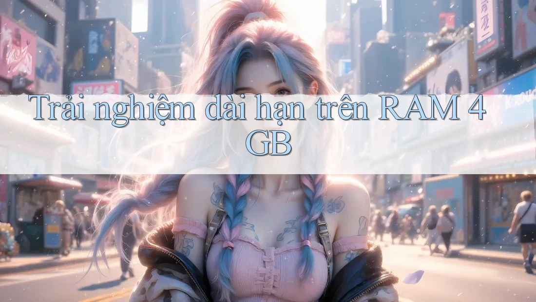 Trải nghiệm dài hạn trên RAM 4GB Trải nghiệm dài hạn trên RAM 4GB