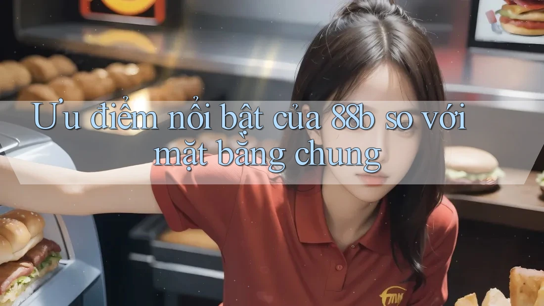 Ưu điểm nổi bật của 88b so với mặt bằng chung Ưu điểm nổi bật của 88b so với mặt bằng chung